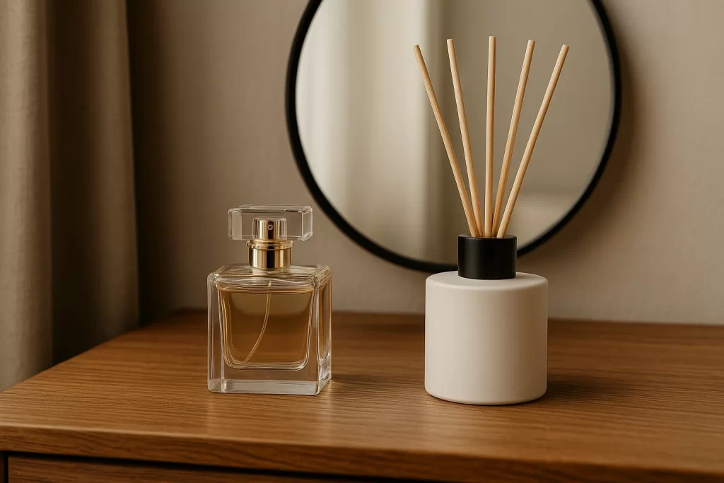 difusor ambiente perfume penteadeira